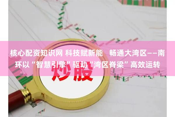 核心配资知识网 科技赋新能   畅通大湾区——南环以“智慧引擎”驱动“湾区脊梁”高效运转
